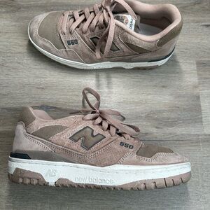 New Balance 550 Women’s Size 8.5 Sneakers Mushroom Beige Exc. Cond (BBW550RD)